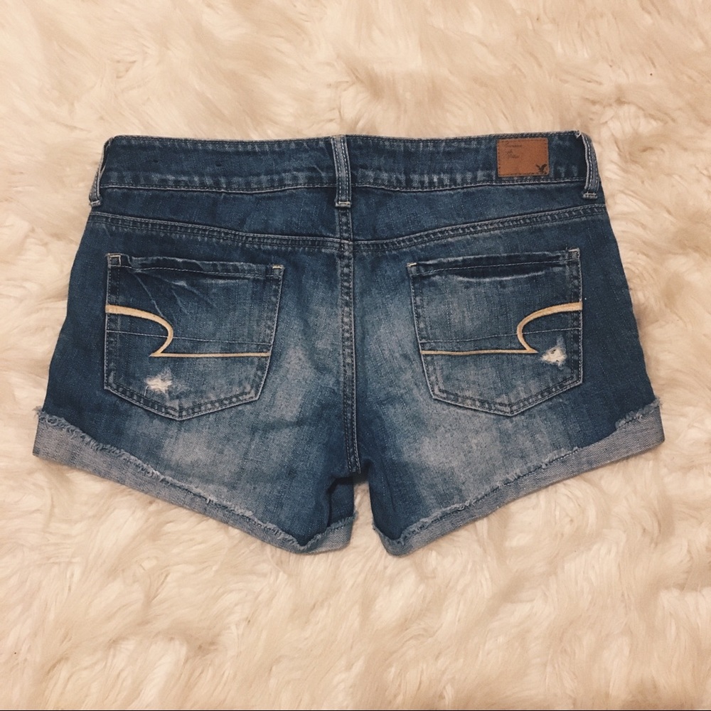 American Eagle Denim Shorts size 8 - Picture 3 of 6